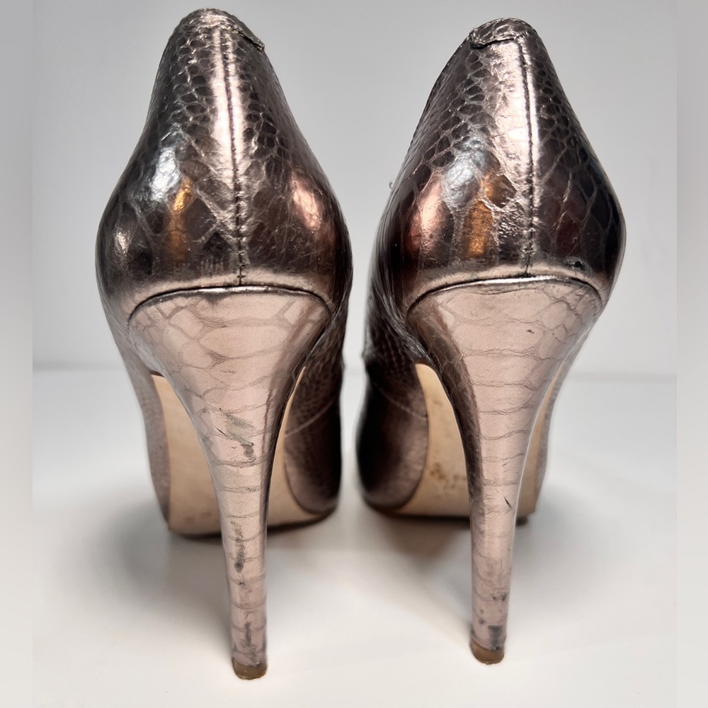 Bcbgeneration Parade Platform Pump Matte Bronze - image 4